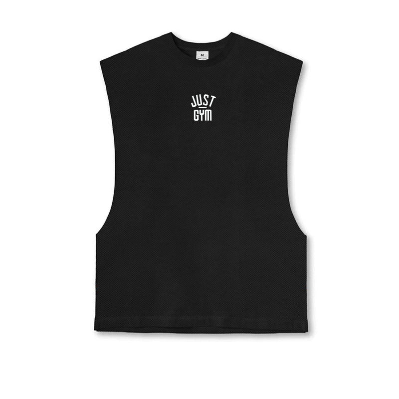 Fitness cut-sleeve vest sports sleeveless T-shirt men&