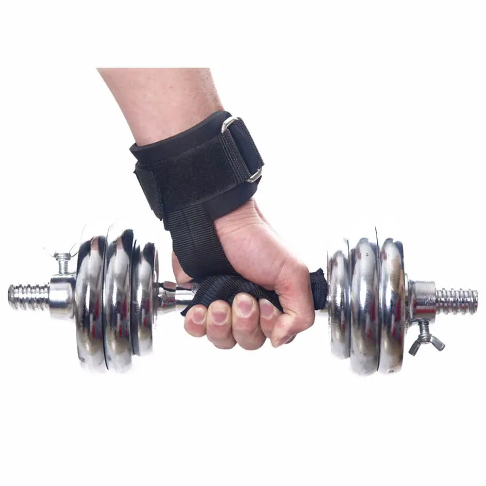 Bodybuilding Straps Gym Dumbbell Workout Weight Lifting Straps Crossfit Hand Grip Powerlifting Wrist Fitness Strap Gym Equipment