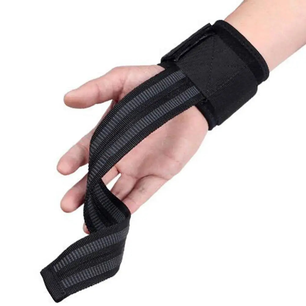 Bodybuilding Straps Gym Dumbbell Workout Weight Lifting Straps Crossfit Hand Grip Powerlifting Wrist Fitness Strap Gym Equipment