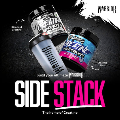 Black Protein Shaker Bottle 600Ml – the Home of Creatine – Leakproof Gym Shaker Cup for Protein Shakes, Creatine, Pre Workout &amp; Supplements – BPA Free Mixing Bottle