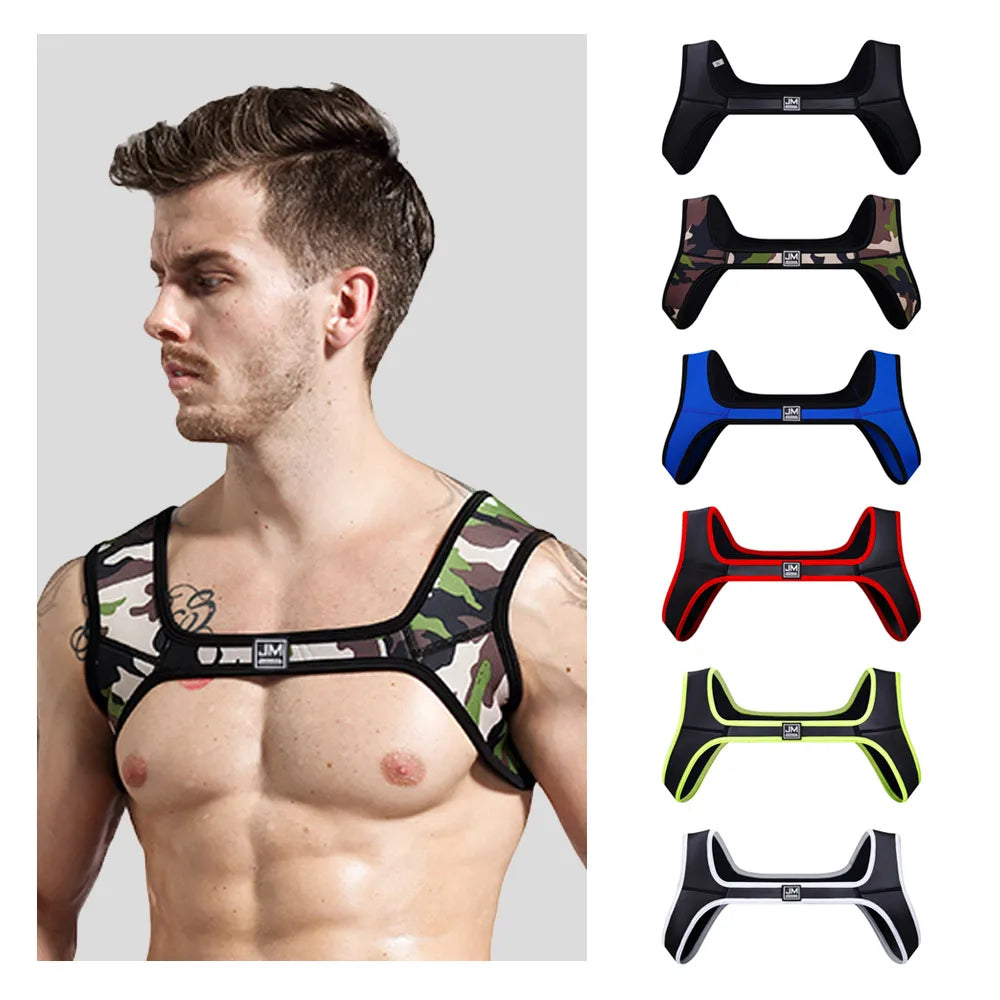Harnessvest, Neoprene, Protective Gear, Fitness, Fitness Leggings, Exercise &amp; Fitness, Fitness Top, Gay, Chestshoulderstrap