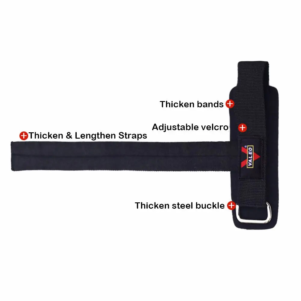 Bodybuilding Straps Gym Dumbbell Workout Weight Lifting Straps Crossfit Hand Grip Powerlifting Wrist Fitness Strap Gym Equipment