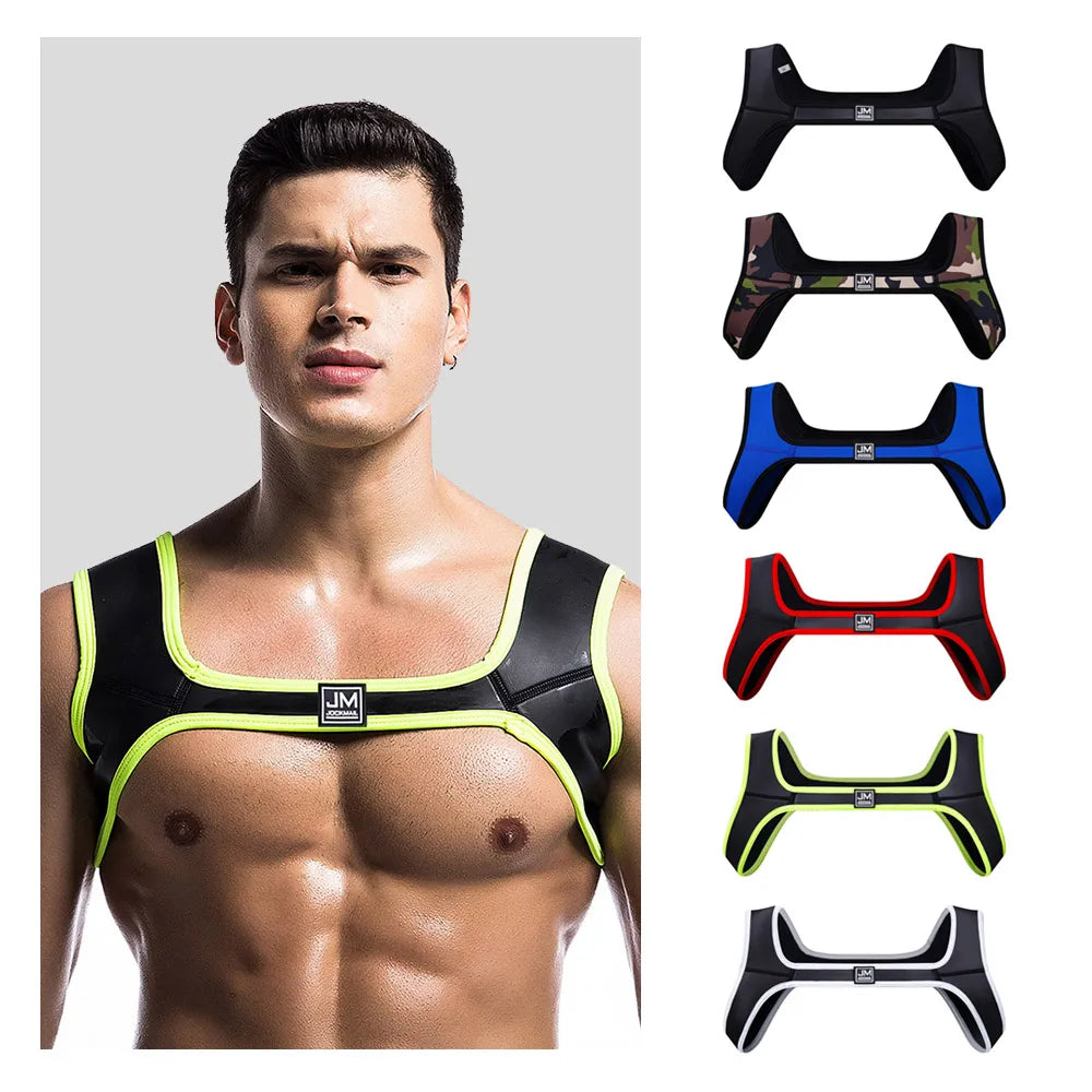 Harnessvest, Neoprene, Protective Gear, Fitness, Fitness Leggings, Exercise &amp; Fitness, Fitness Top, Gay, Chestshoulderstrap