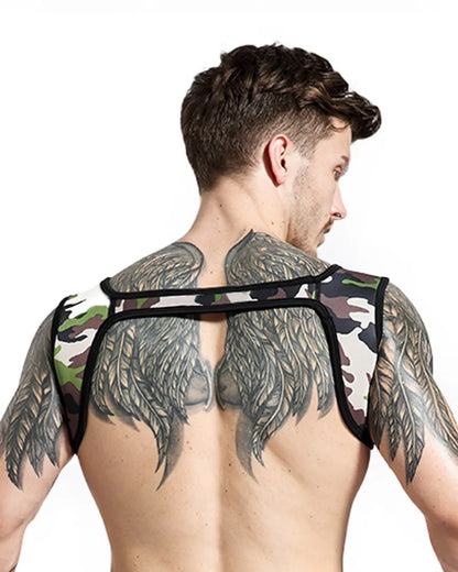 Harnessvest, Neoprene, Protective Gear, Fitness, Fitness Leggings, Exercise &amp; Fitness, Fitness Top, Gay, Chestshoulderstrap